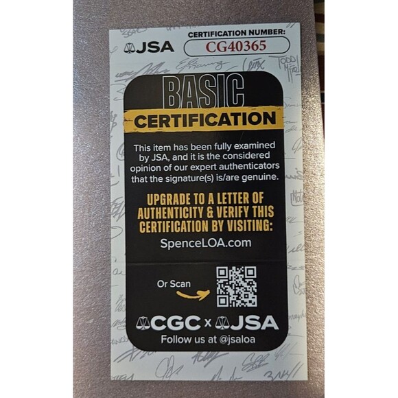 Nick Castle Signed TOTS Poster Knife Halloween Michael Myers Autographed JSA - Picture 10 of 10